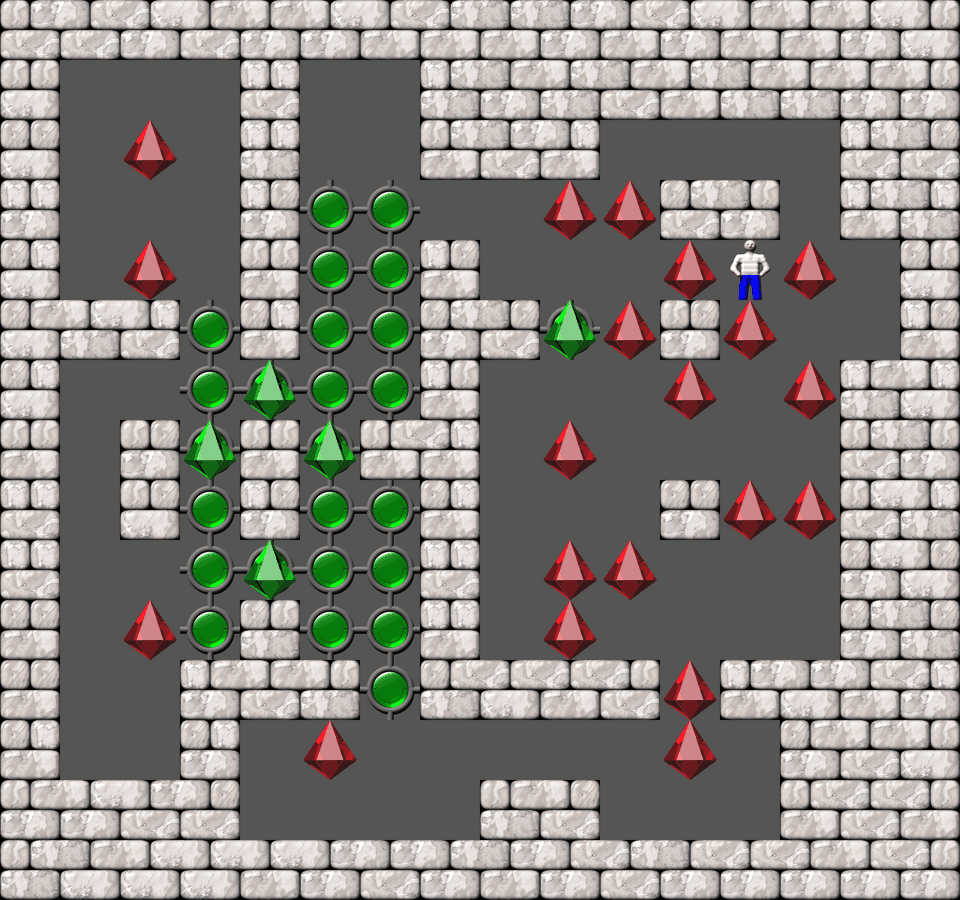 Sokoban More Bugs collections level 182